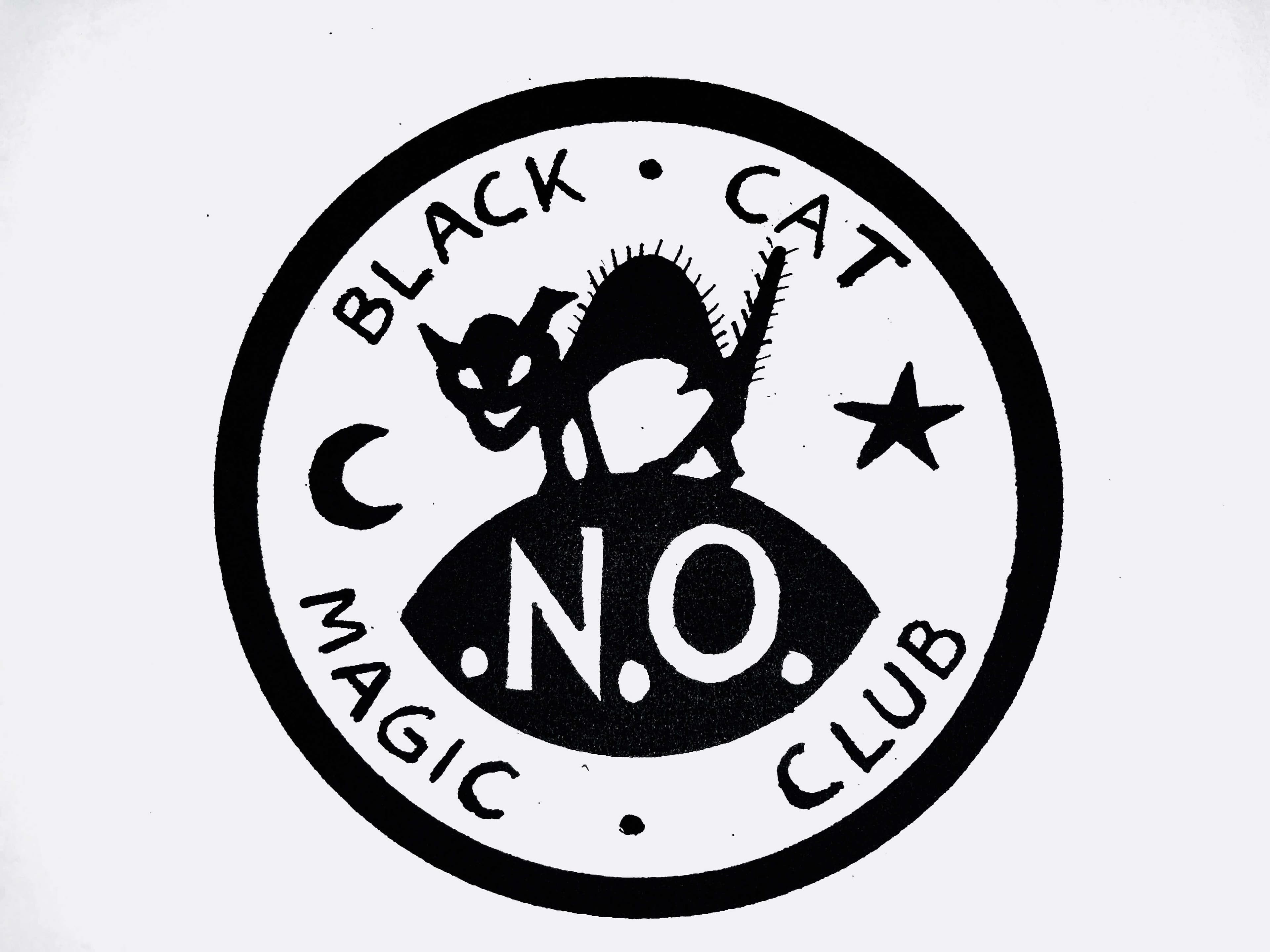 Black Cat Magic Club logo Black Cat Magic Club logo